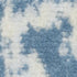 2' X 4' Blue Damask Power Loom Area Rug